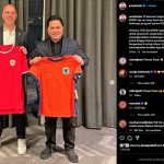 ▲Erick Thohir인도네시아 축구협회장과 네덜란드 축구 연맹(KNVB) 대표 Gijs de Jong 회동 2024.5.16