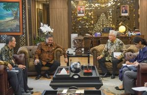 아일랑가 조정장관, 이상덕 대사와 경제협력 논의