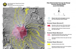 수마트라 Marapi 화산지대 용암 홍수로 90여명 사망 실종