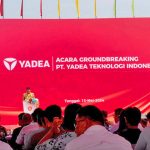 야데아 테크놀로지 인도네시아(PT Yadea Teknologi Indonesia) 오토바이 공장 착공식