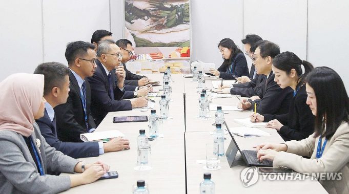 페루 APEC 통상각료회의에서 한·인니 면담은?