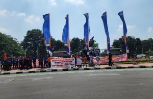 수도권 노동단체, 국민주택부금 ‘Tapera’ 시행 반대 시위