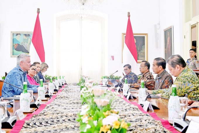 조코위, 보고르에서 OECD 사무총장 환담