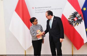 인니-오스트리아 외무장관, 전문 인력 채용 협력 논의
