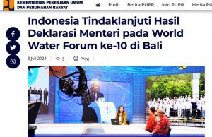 10차 세계물포럼 장관 선언문 후속 조치… 세계 호수의 날 제정