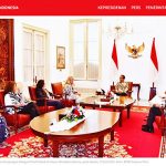 ▲세계은행 대표단, 조코위 대통령 예방 2024.7.25