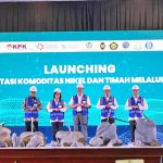 ▲인도네시아 5개부터 장관은 광물자원 추적 관리 시스템 Simbara를 출범시키고 있다. 2024.7.22