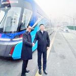 신수도에 배치될 중국산 자율주행열차