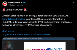 “1만 달러에 공무원 470만 명 데이터 팔아”