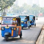 ▲1975년부터 운행된 바자이(Bajaj) 차량