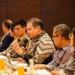 ▲Airlangga 조정장관, 2045 황금 인도네시아 달성을 위한 세 가지 새로운 경제 엔진 설명 2024.8.6. 사진 경제조정부