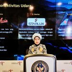 ▲관광창조경제부 니아 니스카야 국장 국제선 인도네시아 직항 개설 발표