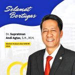 ▲법무인권부 수프라트만 안디 아그타스 (Supratman Andi Agtas) 신임장관 2024.8.