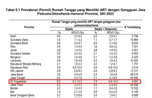 조현병 발생 전국 1위 족자카르타… “발병률은…!!”