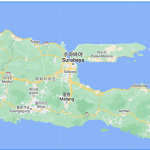 동부자와주 지도