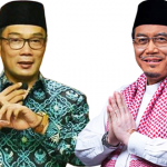자카르타 주지사.부지사 후보로 출마하는 Ridwan Kamil (RK) dan Suswono