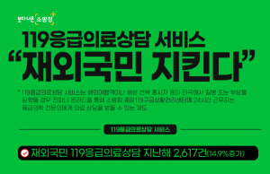 올해 상반기 재외국민 119 상담 2천488건…전년보다 13.3%↑