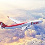 티웨이항공 A330-300 항공기