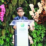 ▲ 레트노 마르수디 외교부 장관, ‘2024 인도네시아 국제 지속가능성 포럼’에서 지속가능한 우선순위 발표. 2024.9.8