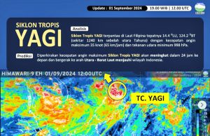 기상청 “수퍼태풍 ‘야기’ 영향받지 않았다”