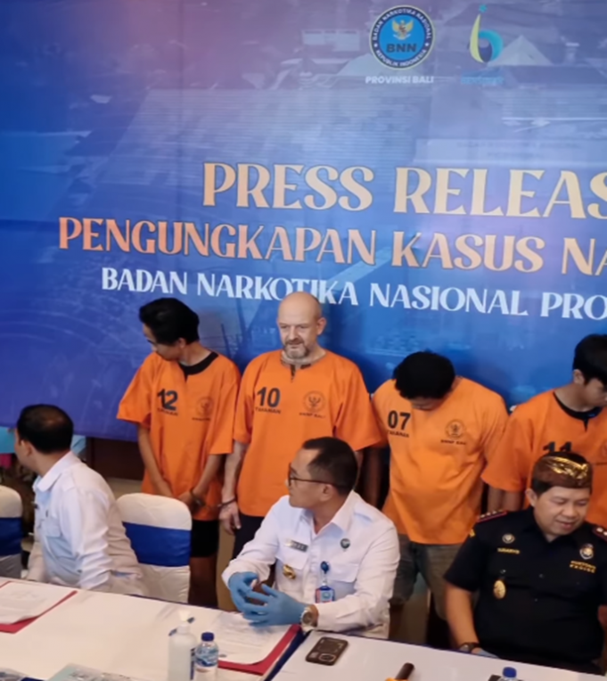 발리 마약 운반 외국인 20년형 기소