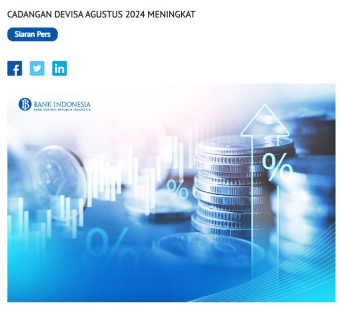 8월 인도네시아 외환보유고 1,502억 달러… “증가세”