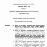 ▲조코위 대통령은 ‘2025-2045국가 장기 개발 계획’에 관한 2024년 법률 제59호 공포. 2024.9.13