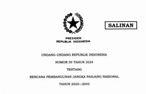 임기 한 달 전 조코위, 2045 골든 인도네시아 대통령령에 서명