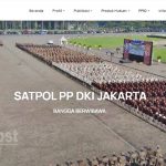 ▲행정단속경찰 JAKARTA SATPOL PP