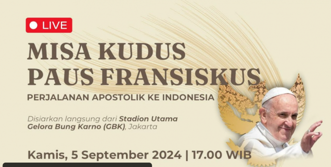 (생중계) 프란치스코 교황 미사(Misa Agung) 17:00