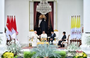 (풀영상) 프란치스코 교황 인도네시아 국빈방문 대통령궁 환영행사