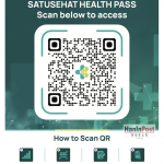 온라인 Satusehat Health Pass 작성하면 입국 QR코드를 받을 수 있다.