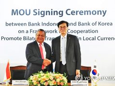 한은, 인도네시아 중앙은행과 통화스와프 계약 5년 연장