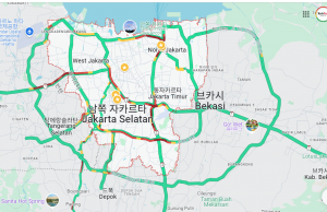 자카르타 전자식 도로통행세 ERP시행 미뤄