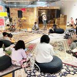 즉흥공연 펼쳐진 인도네시 파빌리온. 사진 연합뉴스