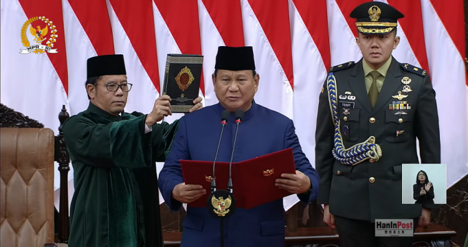 프라보워-기브란 정부 출범 1년 성과는