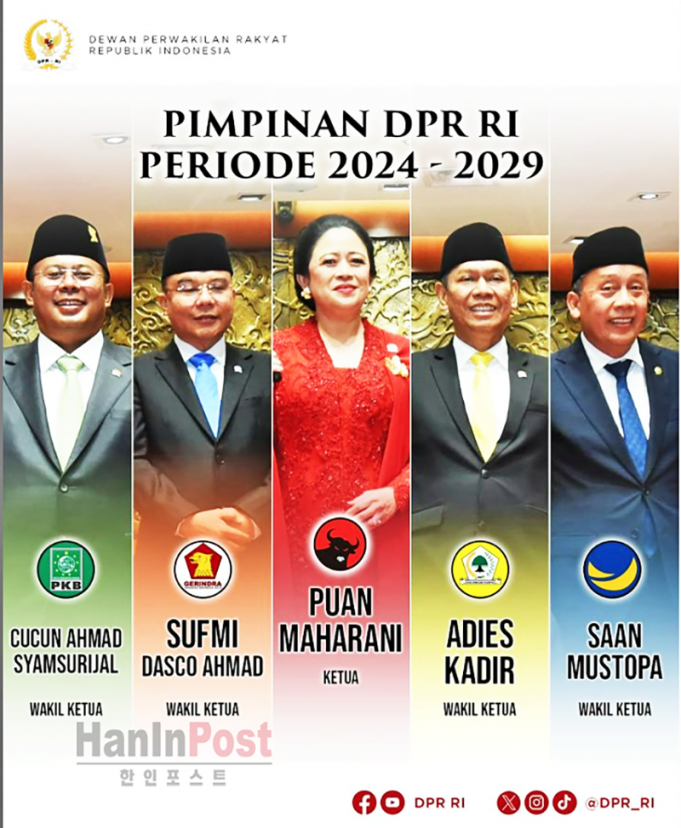 푸안 마하라니, 인도네시아 하원 의장으로 재선출