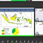 9월 19일 목요일 BMKG 온라인 기자 회견 사진