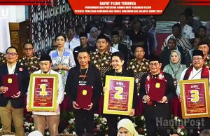 자카르타 선관위, 자카르타 주지사-부지사 후보 기호 결정