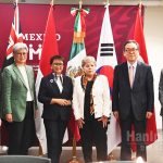 ▲9월 24일 뉴욕에서 열린 유엔 총회 세션의 부대행사로 열린 MIKTA(멕시코, 인도네시아, 한국, 튀르키예, 호주) 외교장관 회의. 사진 외교부