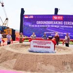 ▲PT. 바탕통합산업공단에서 동남아시아 최대 태양광발전(PV) 생산업체인 SEG Solar 착공식. 2024.09.30