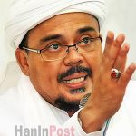 ▲강경 무슬림단체 FPI 리지에크 시하브(Rizieq Shihab)