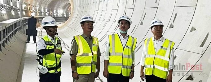 기브란 부통령, MRT 2단계 현장 점검… 82% 공정률 확인