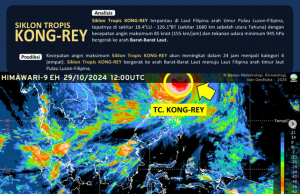 BMKG, 전국 고온 현상 지속… 최고 38.4도 기록