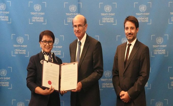 인도네시아 핵무기 금지 조약국 공식 가입