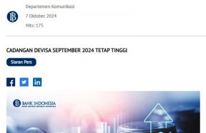 2024년 9월 외환보유고, 여전히 높은 수준 유지