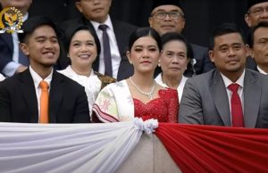 조코 위도도 막내아들, 프라보워-기브란 취임식에서 돌발 대우