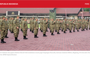 재무부, 장관 회의 식비 1인당 17만 1천 루피아 책정