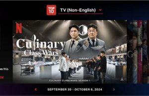 글로벌 인기 후끈한 ‘흑백요리사’, 3주 연속 넷플 비영어권 1위