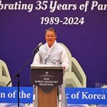 2024 한-아세안의 날 리셉션에서 이장근 대사 환영사